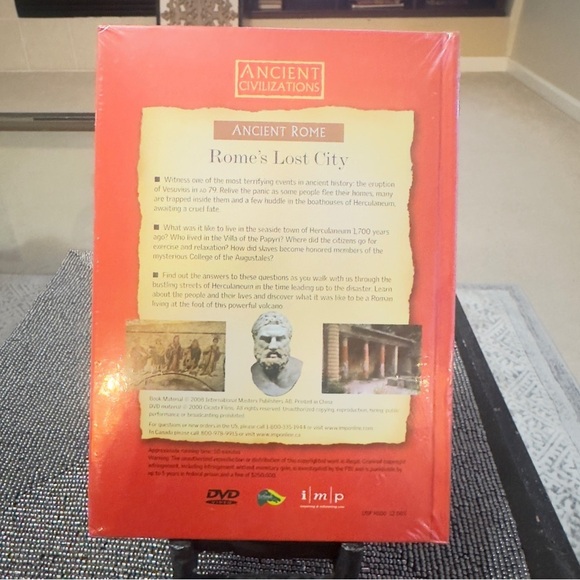Sealed DVD - Rome’s Lost City: Amazing Secrets of Herculaneum - Picture 3 of 3